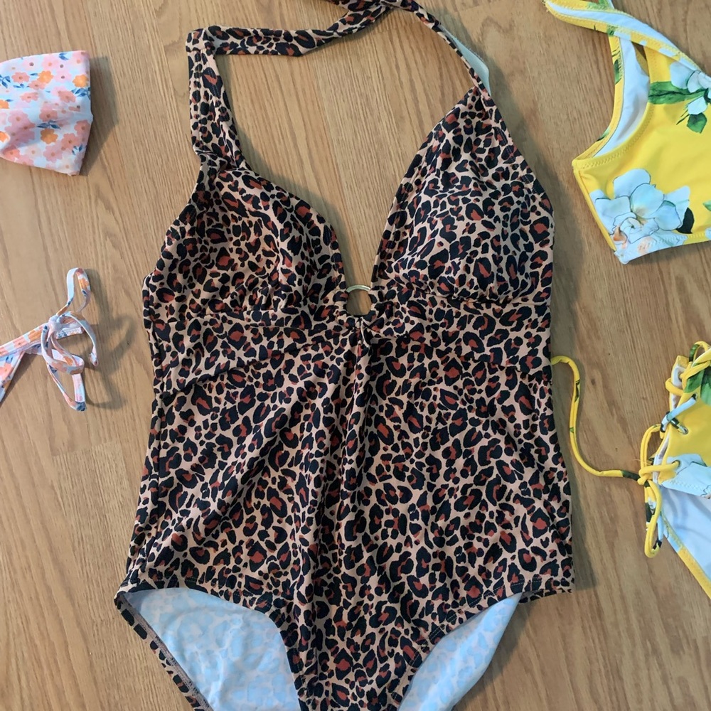 Flattering one piece